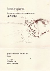 1987 Ja-Paul Kunst …